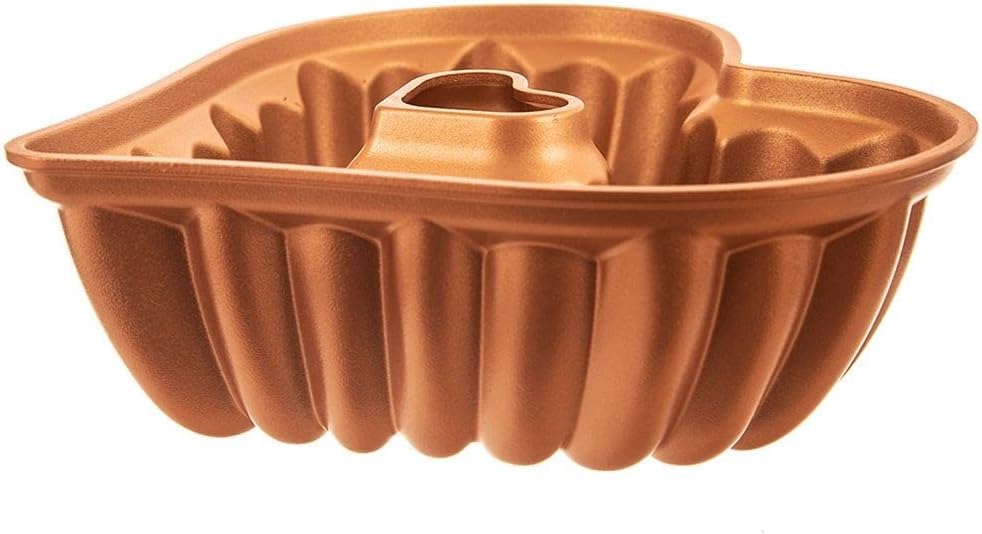 orion group Kuchenform Backform Tortenform mit Schornstein Kamin zum Backen von Kuchen Herz MARISSA