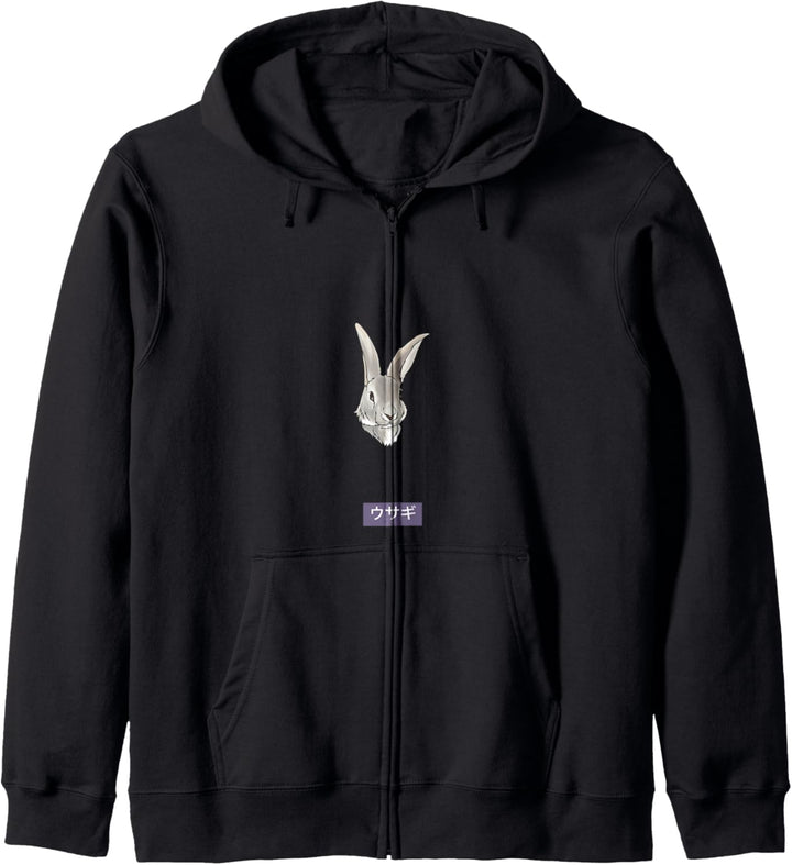 Usagi Cute Bunny Rabbit Design Kapuzenjacke