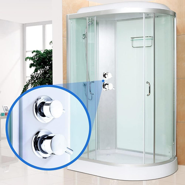 AFUDER Wandmontage Dusche Zimmer 2/3/4/5 Wege Wasserauslass Messing Dusche Wasserhahn Schraube oder