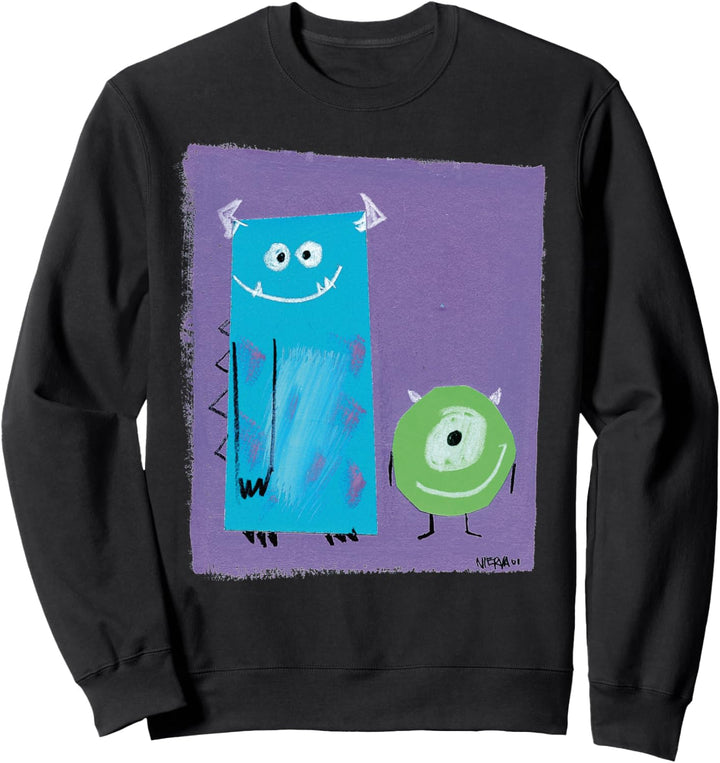 Disney Pixar Monsters Inc Sulley Mike Nierva Sweatshirt