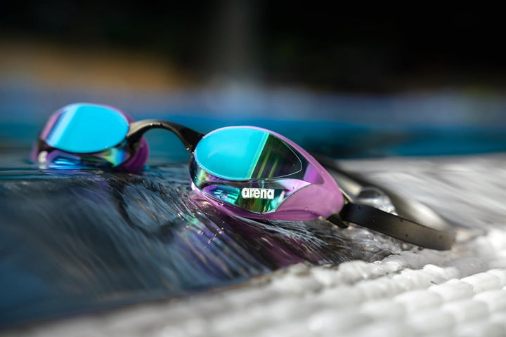 ARENA Schwimmbrille Cobra Core Swipe Mirror Schwimmbrille Unisex Erwachsene Einheitsgrösse Kupfergel