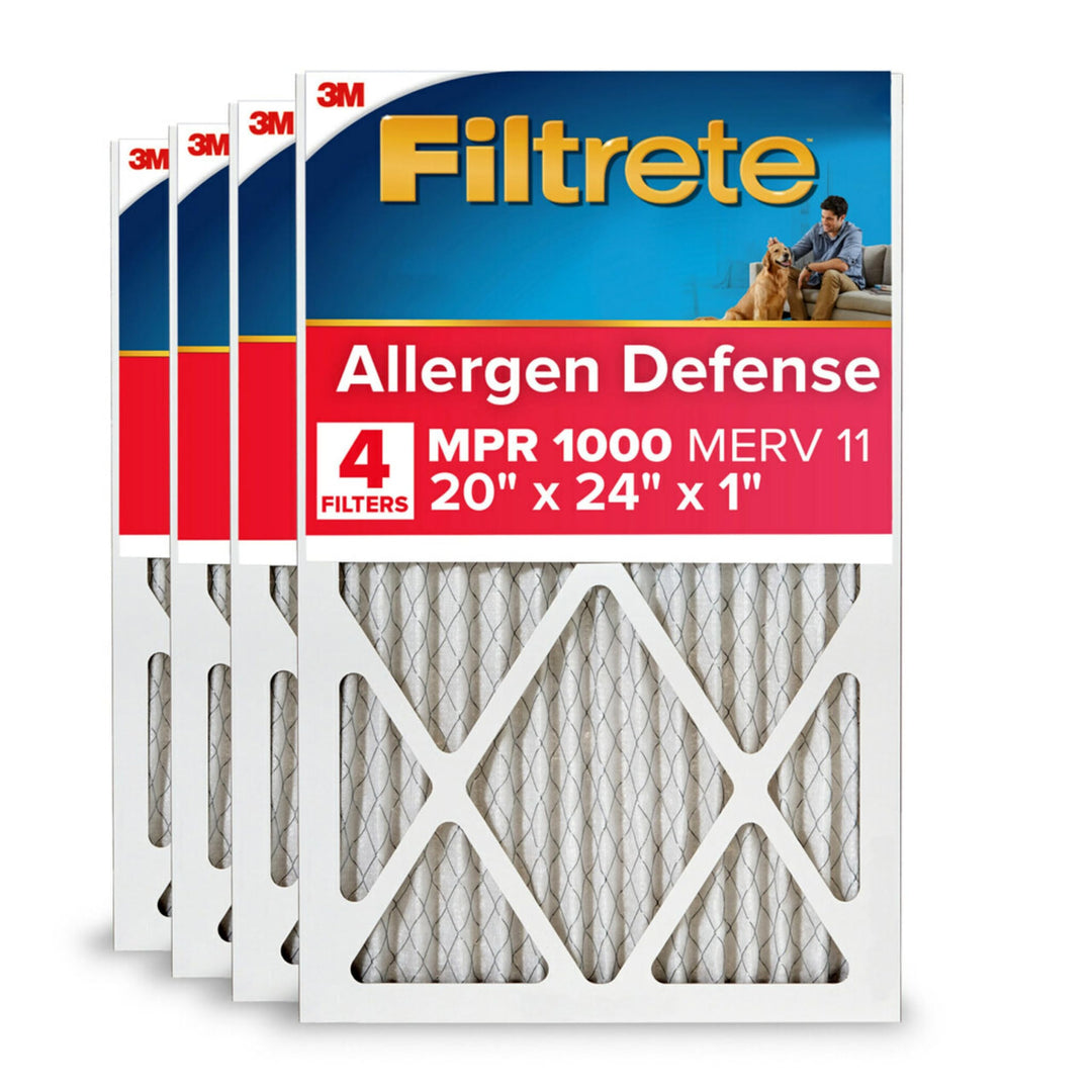Filtrete Allergen Verteidigung Filter, 9826-4PK 20x24x1 4.0, 20x24x1 4.0