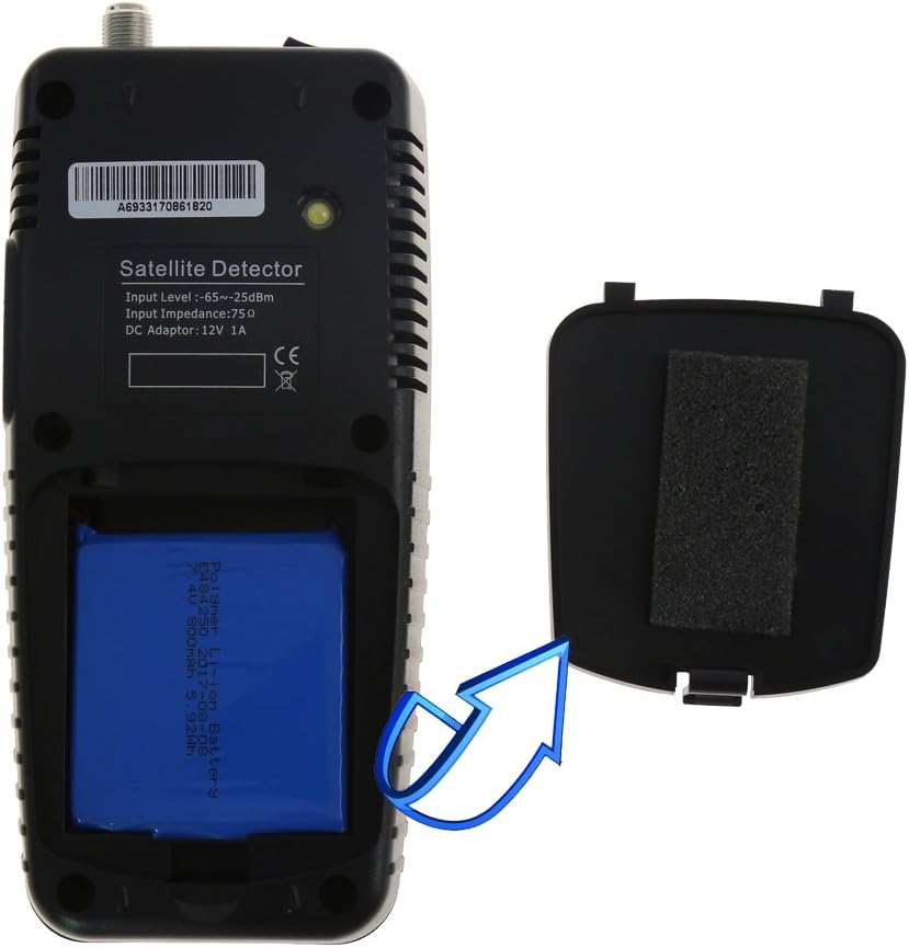 SATLINK Satellite Finder Meter DVB-S2/S HD Digital Sat Finder Mit 2.1 inch LCD Display Kompass Satme
