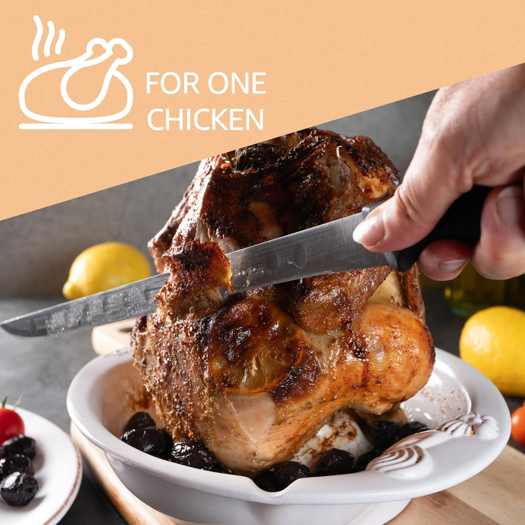 ROEMERTOPF 2 125 04 Hähnchenbräter Chiko, weiss