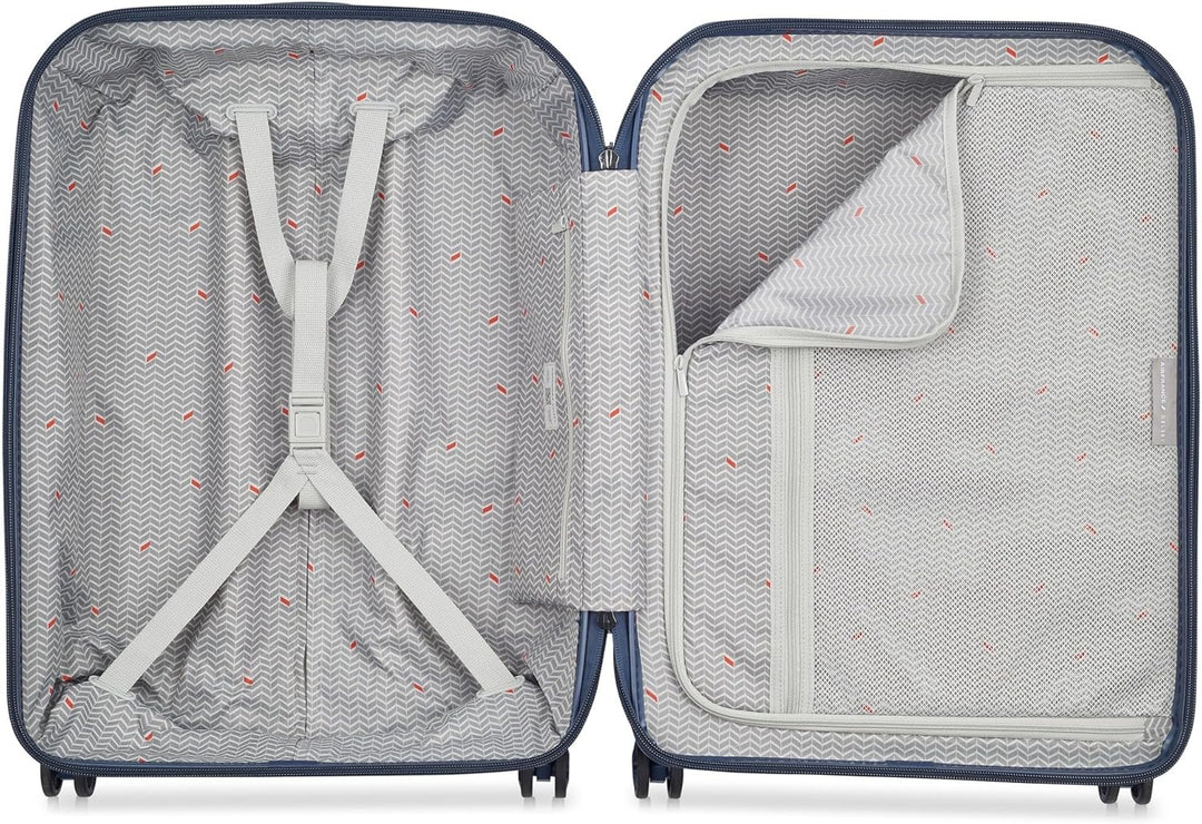 DELSEY Allure 4DR Trolley 66 M Navy Blau, Blau