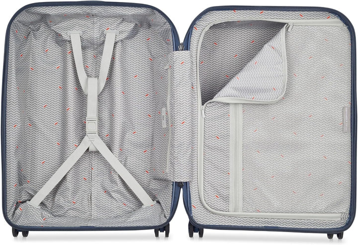DELSEY Allure 4DR Trolley 66 M Navy Blau, Blau
