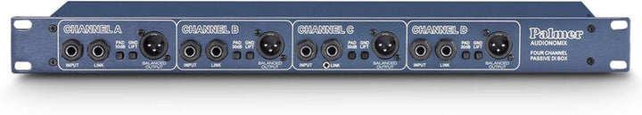 Palmer PAN 03 PASS 19" DI-Box 4 Kanal passiv, 4 Kanal passiv