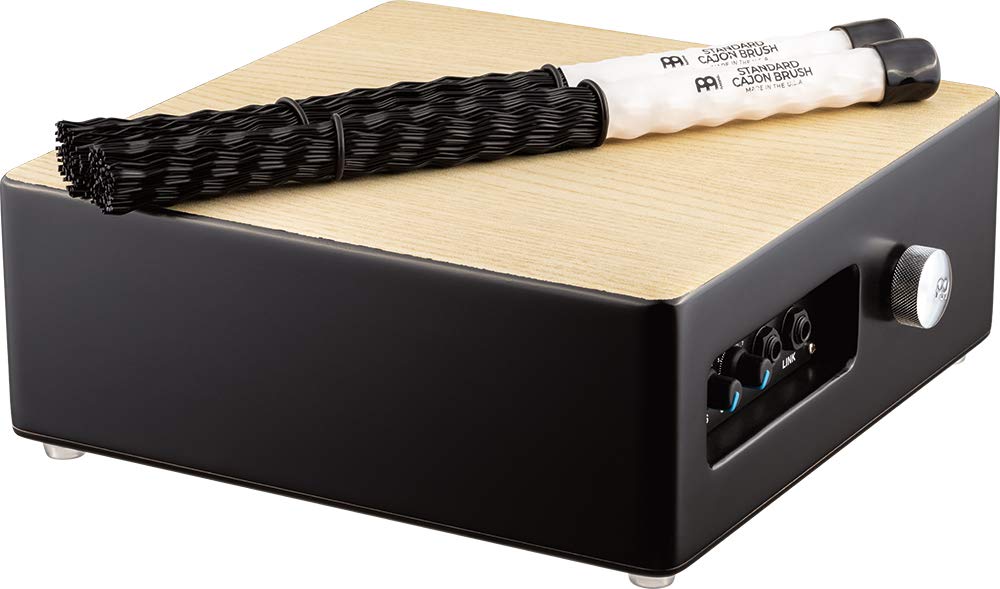 Meinl Percussion Professional Pickup Cajon Snare - Cajon Snare mit Tonabnehmer/Elektronik - Zwei int