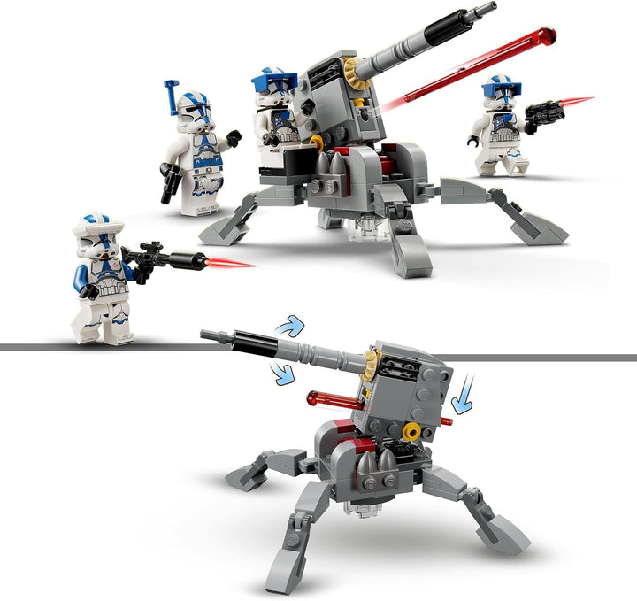 LEGO Star Wars Clone Trooper & Battle Droid Battle Pack & Star Wars 501st Clone Troopers Battle Pack
