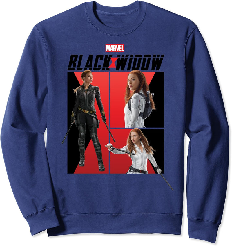 Marvel Black Widow Comic Panels Sweatshirt