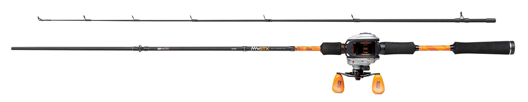 Abu Garcia MAX STX Casting Rute und Bait Cast Rollen Combo – Baitcasting Setup für das Raubfischange