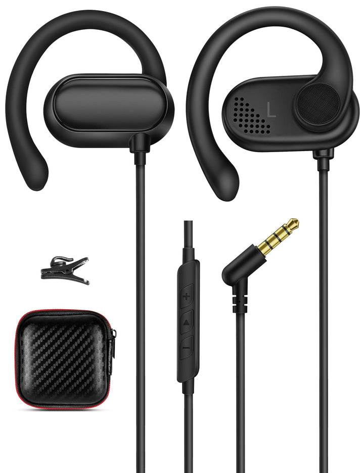 AUX 3,5mm Sport Kopfhörer Kabelgebunden für Xiaomi Redmi Note 14s 14 14Pro 15C Poco M7Pro,1,5m Kabel