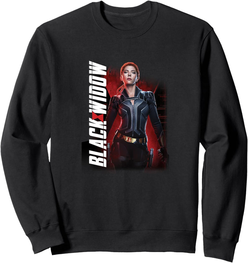 Marvel Black Widow Character Portrait Sweatshirt