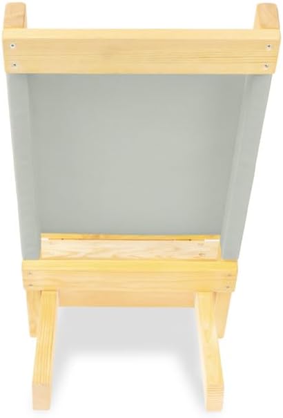 SDJOOL klappbarer Strandstuhl, Campingstuhl, Gartenstuhl, Liegestuhl aus Holz - Outdoorstuhl klappba