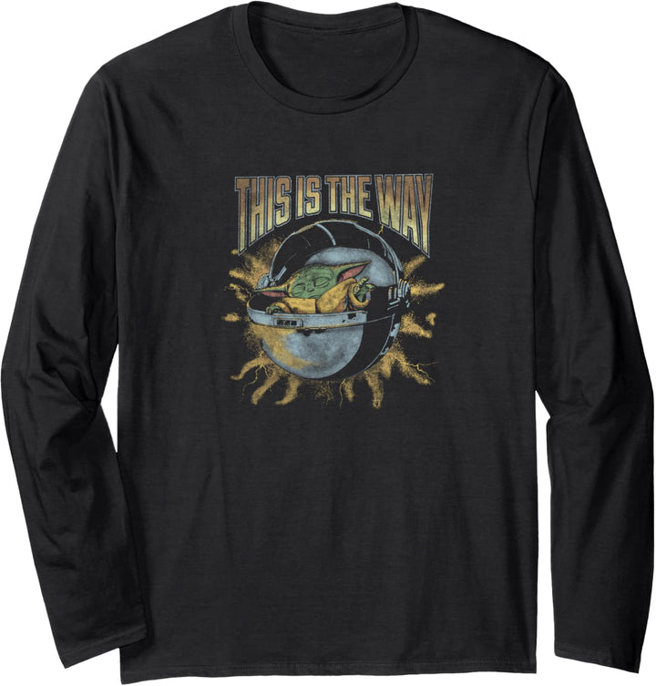 Star Wars Rock Child Pod Langarmshirt