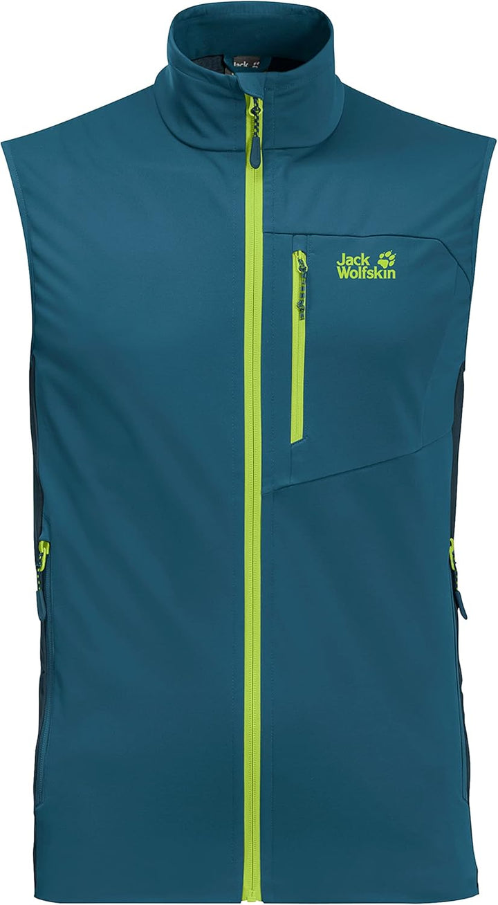 Jack Wolfskin Herren Highest Peak Vest M Vest M blue daze, M blue daze