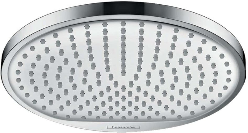 hansgrohe Crometta S Duschkopf, 240 mm, Kopfbrause wassersparend, Chrom, rund Chrom rund 1 wasserspa