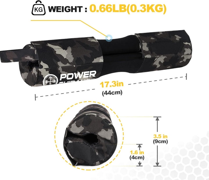 POWER GUIDANCE Langhantel Polster Kniebeugen Barbell Squat Pad Ideal für Squats Lunges Hip Thrusts G
