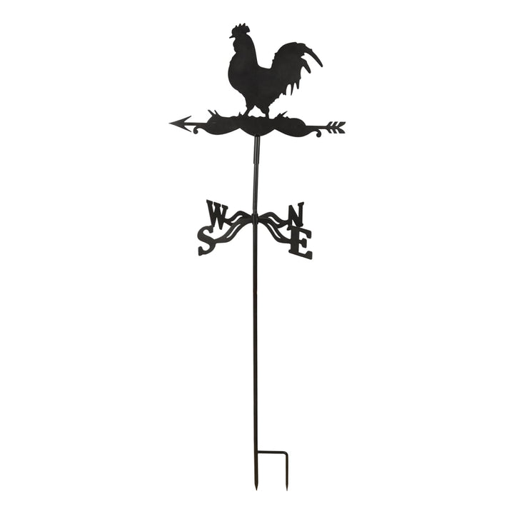 Esschert Design Wetterhahn aus Metall, 45,0 x 40,0 x 134,3 cm