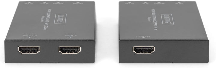 DIGITUS HDMI 2.0 Extender Set, 70 m 4K/60Hz, 18 Gbps, HDCP 2.2, HDR, PoC Ultra-HD / 4K@60Hz LAN Kabe