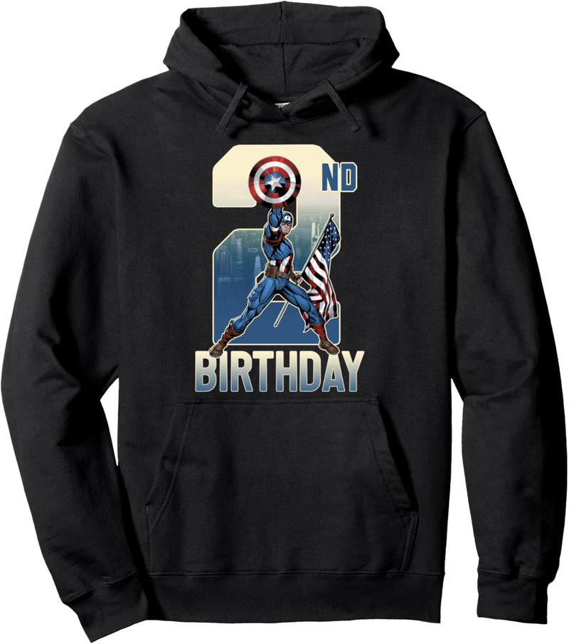 Marvel Captain America 2nd Birthday Pullover Hoodie