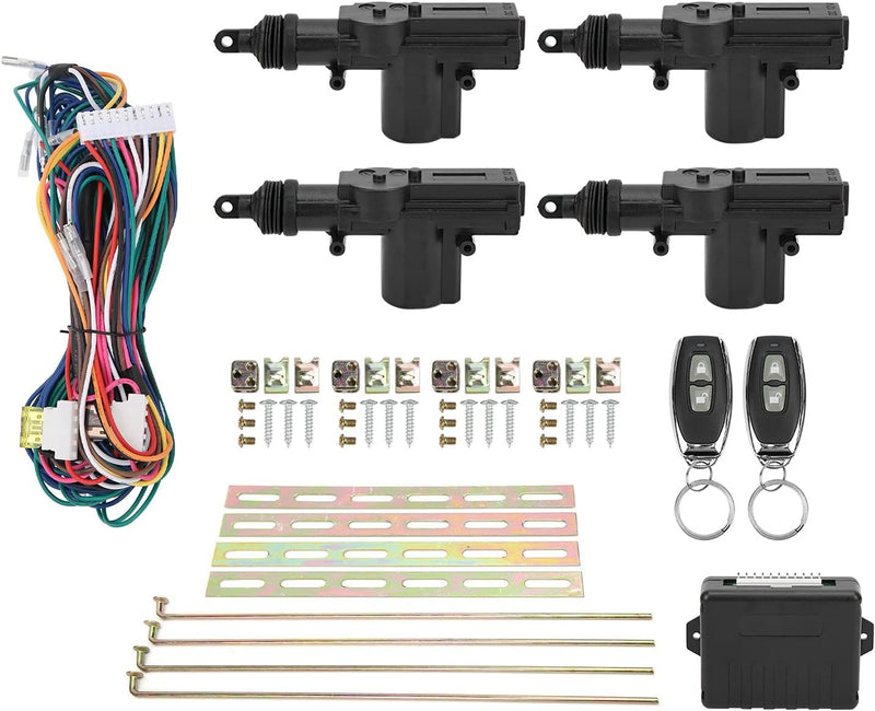 Auto Fernbedienung Zentrale Kit, Universal Autofernbedienung Türschloss Keyless Entry System Türen Z