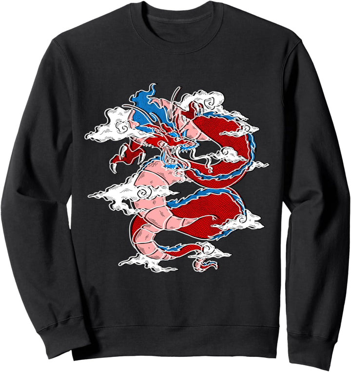 Dragon - Asiatisch Chinesisch Japanisch Sweatshirt