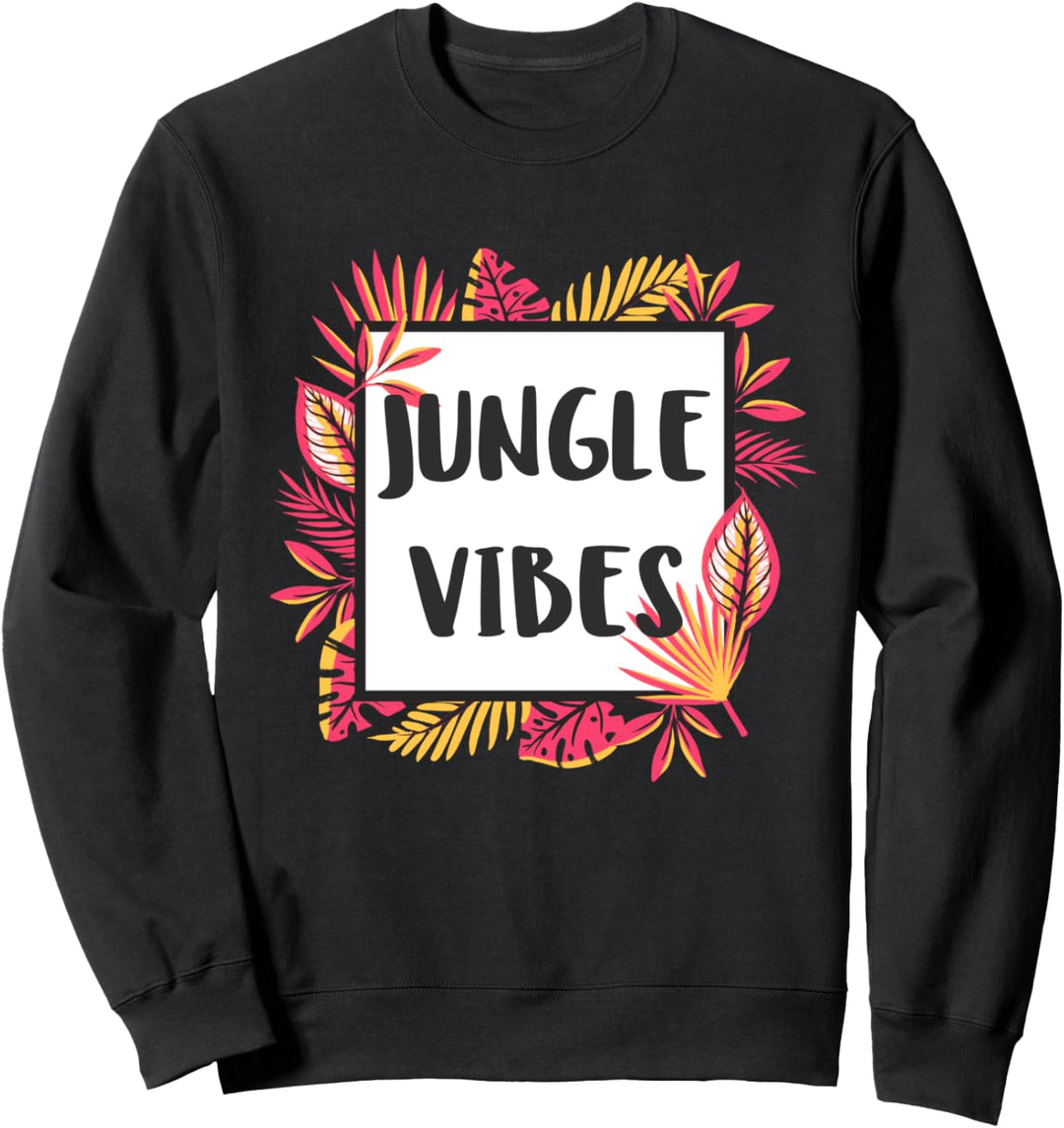 Junglist Vibes DnB Music Liquid Jungle EDM Trommel und Bass Sweatshirt