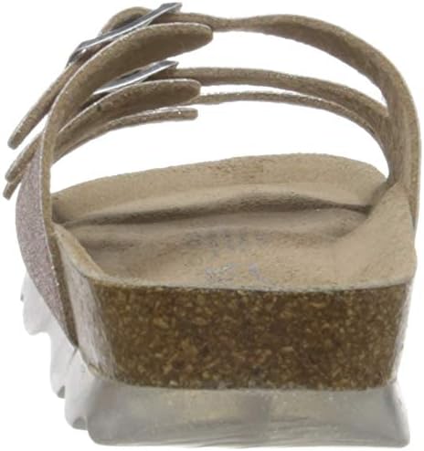Superfit Mädchen Fussbettpantoffel Pantoffeln 25 EU Bronze 9000, 25 EU Bronze 9000