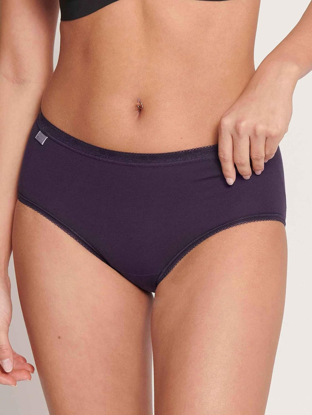 Sloggi Damen Unterhose Basic+ Midi / 4-Pack 46 Multiple Colours 10, 46 Multiple Colours 10
