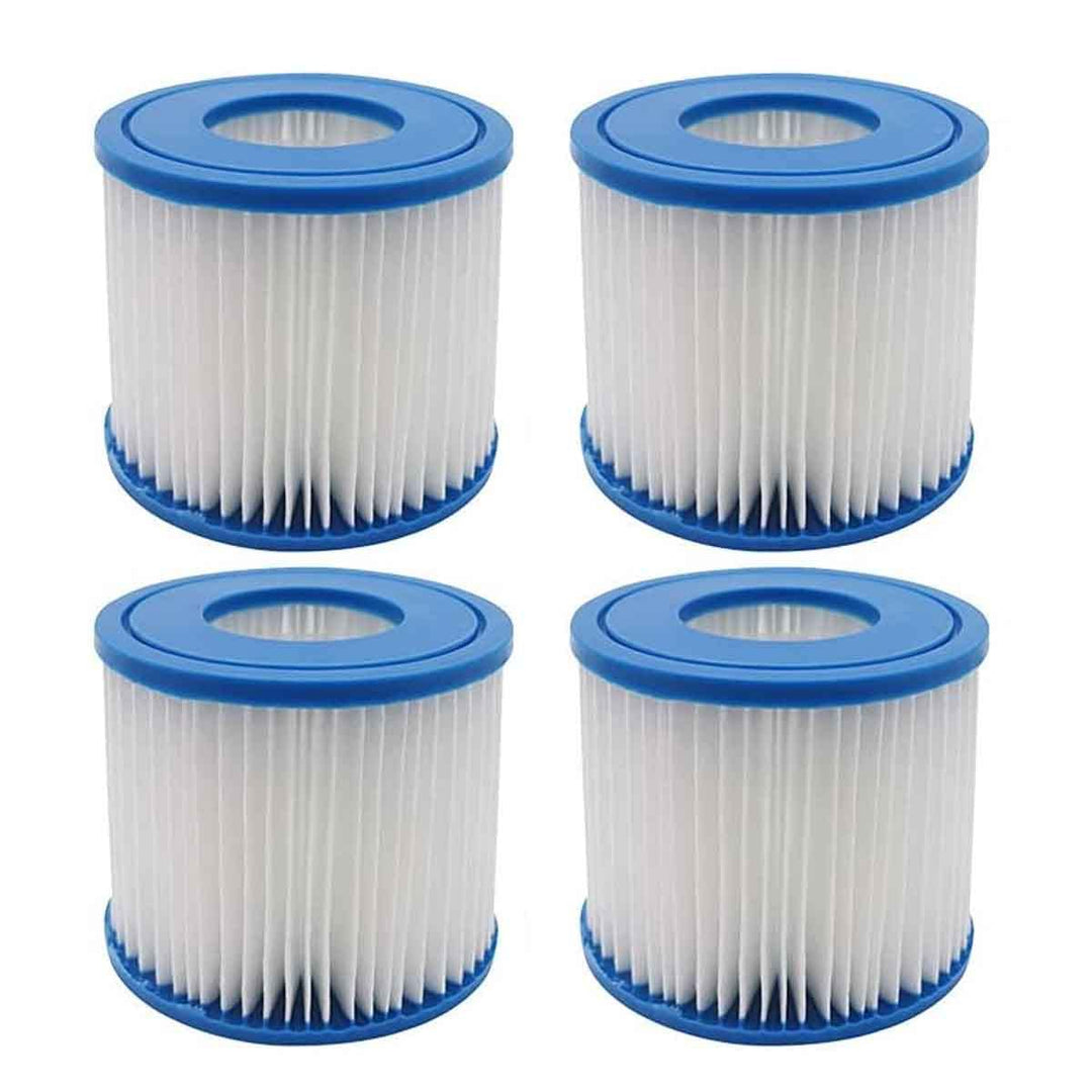 WuYan 4 x Filter für Poolpure Summer Escapes Filter Typ D, Summer Waves P57100102, für SFS-350 RP-35