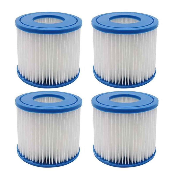 WuYan 4 x Filter für Poolpure Summer Escapes Filter Typ D, Summer Waves P57100102, für SFS-350 RP-35
