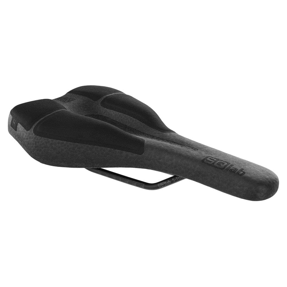 SQlab Unisex – Erwachsene GmbH Trekking Fahrradsattel 16 cm Schwarz, 16 cm Schwarz