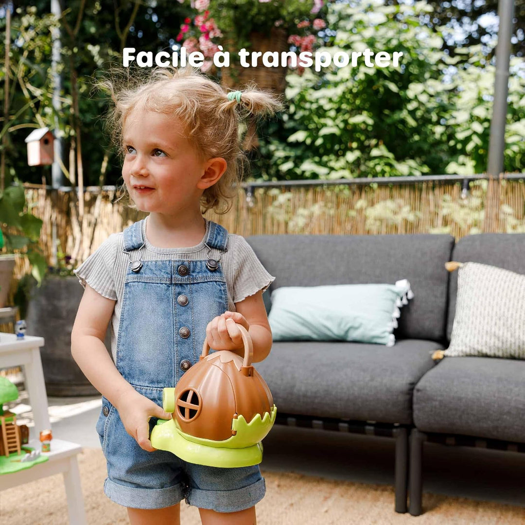 Klorofil - Haselnusshaus, Mini-Universum, 3 Teile zum Entdecken, entwickelt Fantasie und Motorik