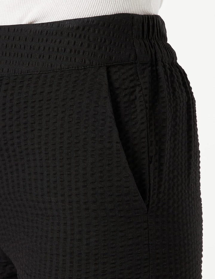 PART TWO Damen Pantsypw SHO Shorts Relaxed Fit Cargos 44 Schwarz, 44 Schwarz