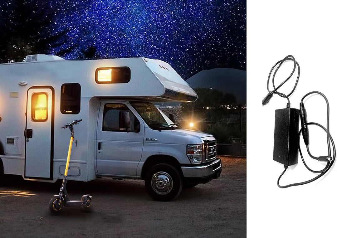 Enerpower DC-DC Kfz, Wohnmobil, Camper, LKW Ladegerät 12V-24V Li-Ion auf 42V 2A für Elektroscooter X