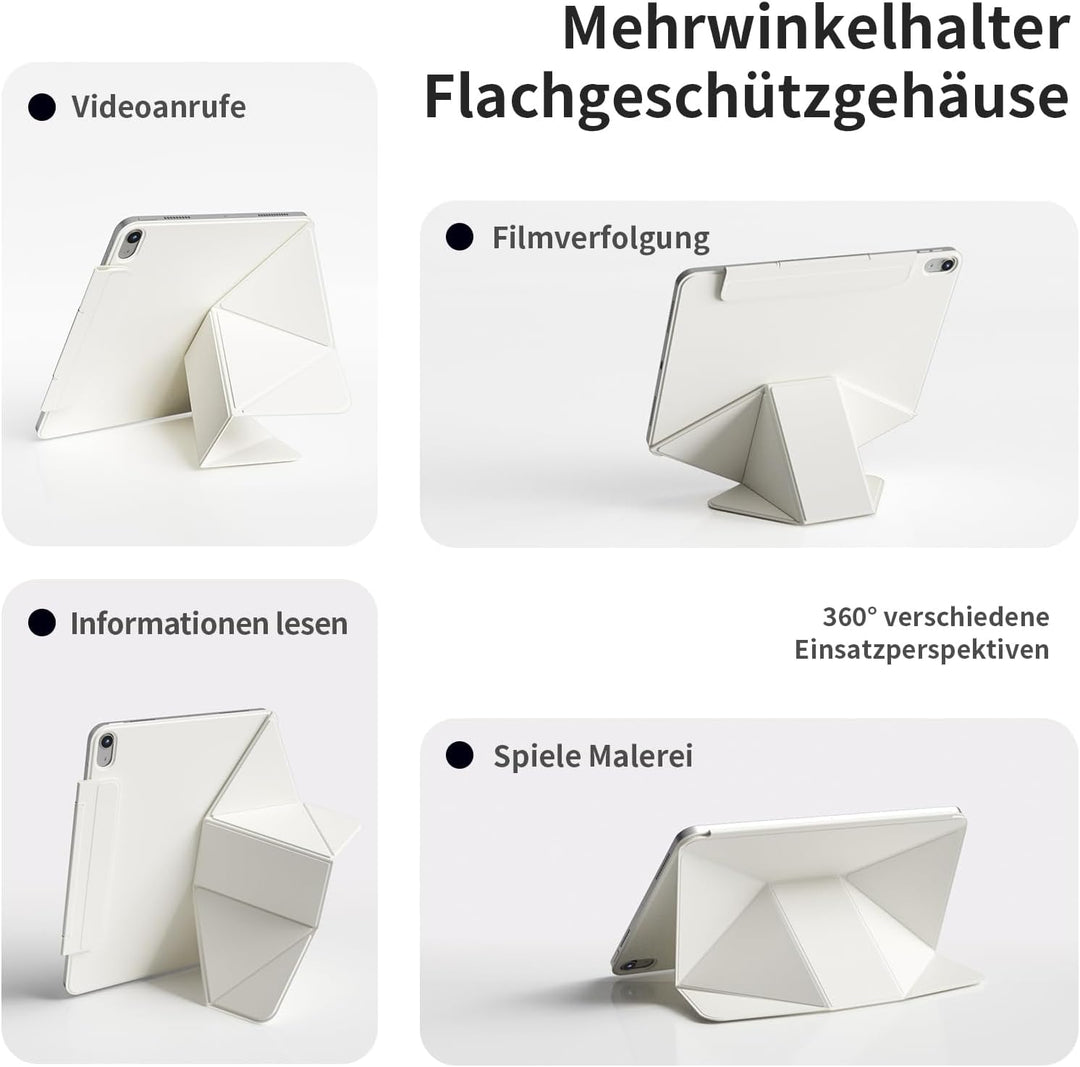 Magnetisch Hülle für iPad (A16) 11. Generation 11 Zoll 2025, iPad 10. Generation 10,9 Zoll 2022, Sch