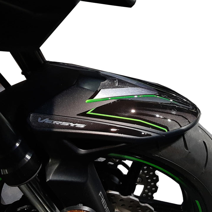 Resin Bike Aufkleber für Motorrad Kompatibel mit Kawasaki Versys 650 2017-2020. Kotflügelschutz vor