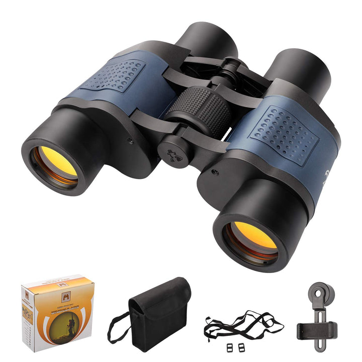 TTSkying Fernglas 60 x 60 HD Professionelles Fernglas mit Nachtsicht IPX7 Wasserdicht, Fernglas für