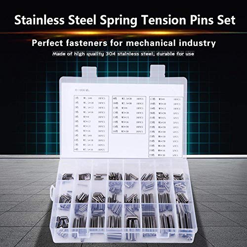 280 Stücke 304 Zylinderstift Kit Edelstahl Elastische Zylinderstift Schrank Möbel Regal Pins Unterst