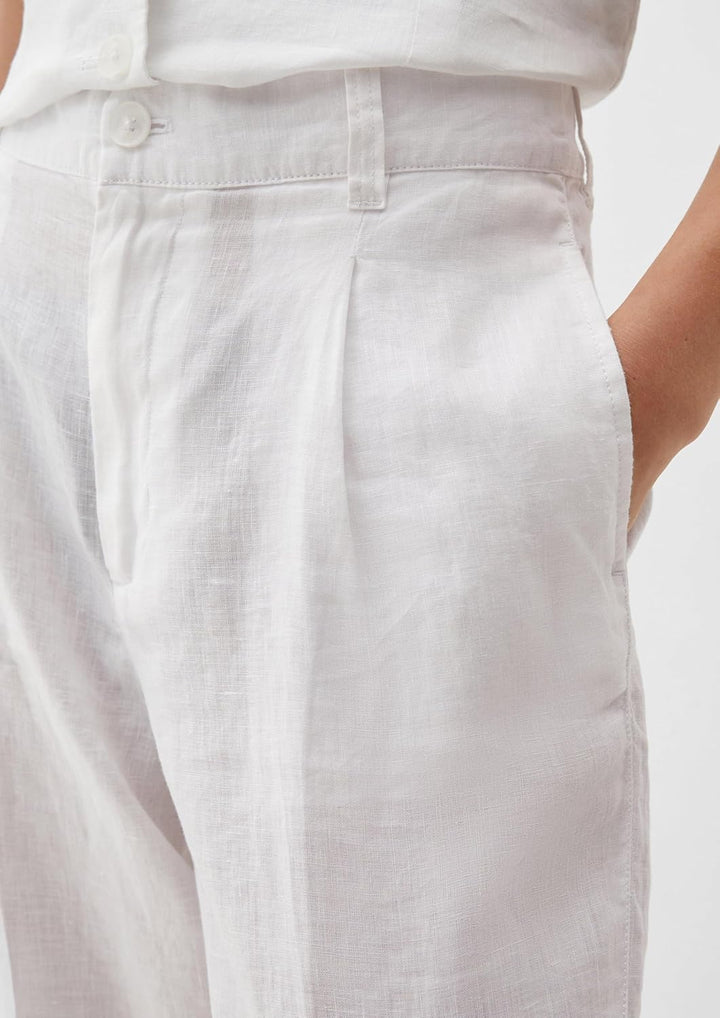s.Oliver Damen Hose, 7/8 40 Weiss 0100, 40 Wei&#xDF; 0100