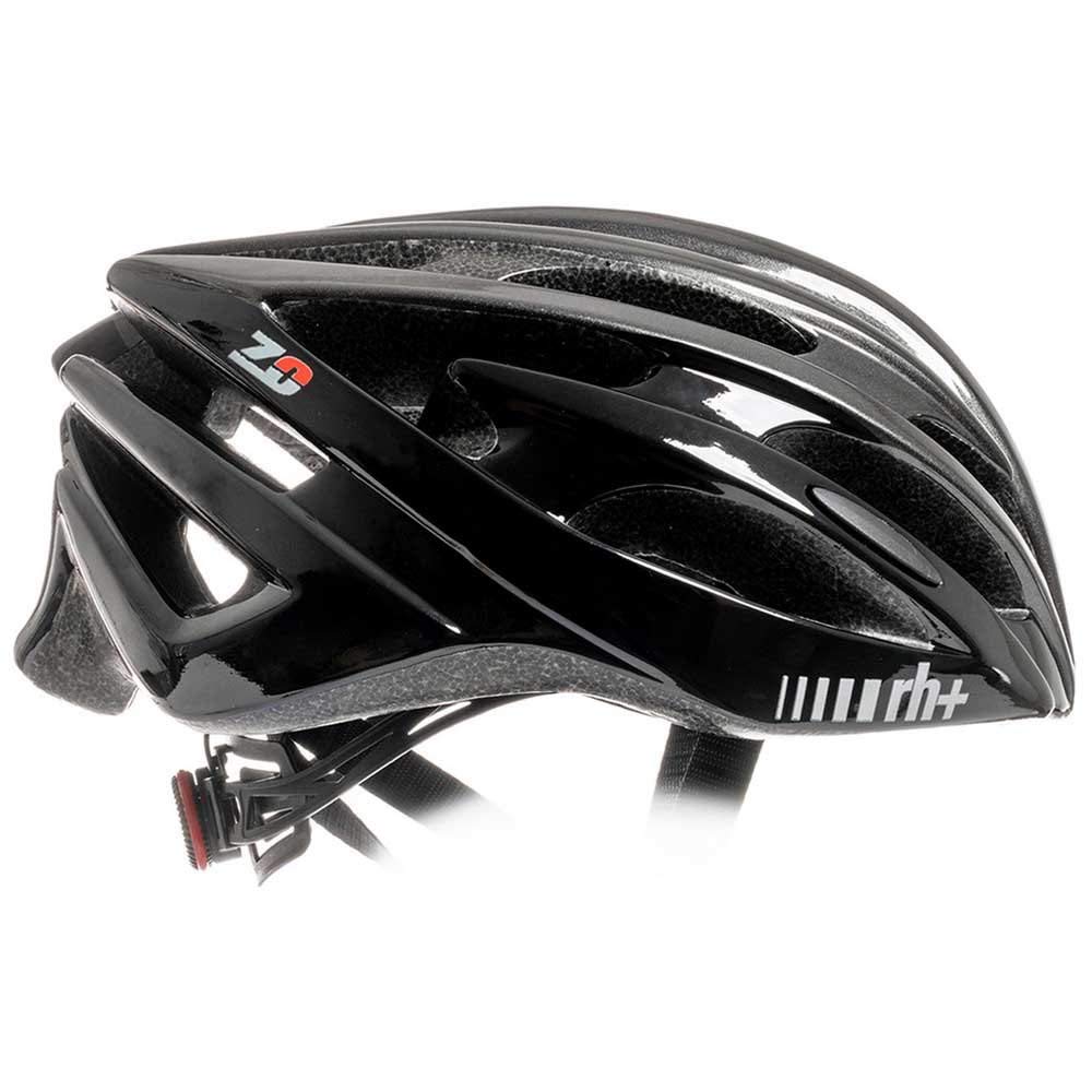 RH+ Fahrradhelm für Damen und Herren, zum Laufen und MTB L-XL Shiny Anthracite Metal - Shiny Black,