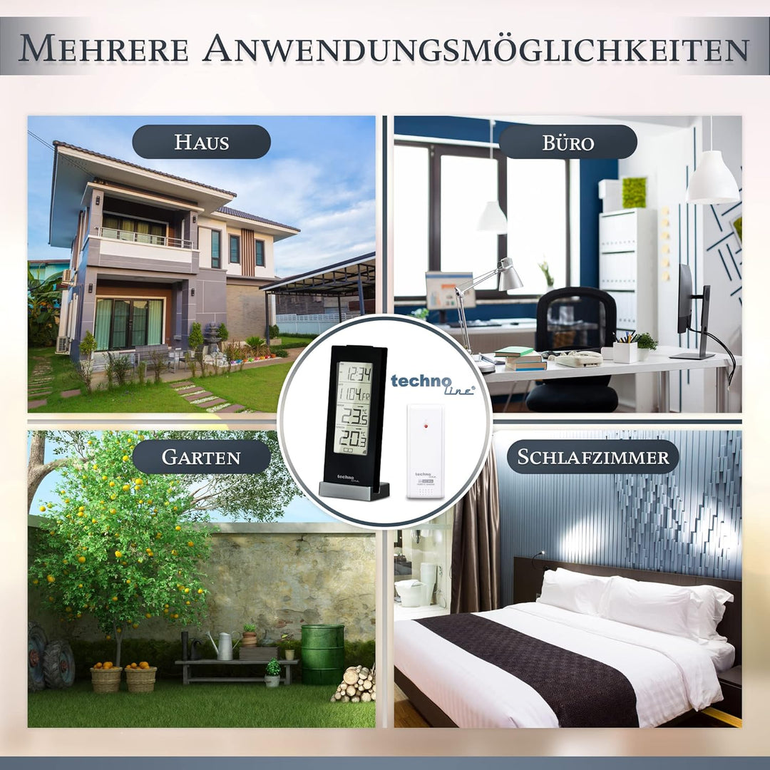 Technotrade Technoline WS 9767 Temperaturstation Single