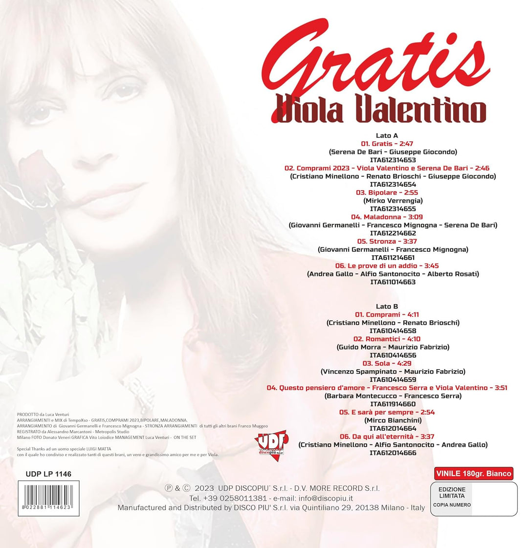 Gratis - White, Vinyl