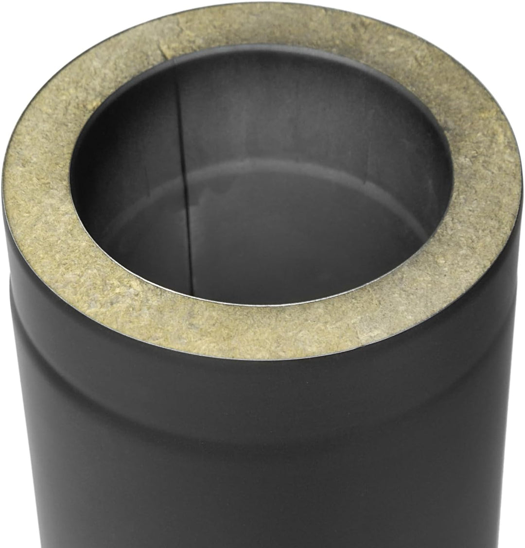 raik SH30011483-sw Raik Rauchrohr/Ofenrohr Coltherm doppelwandig mit Isolierung, Durchmesser 150 mm,