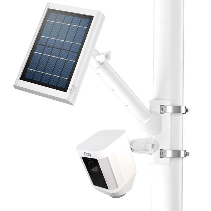 HOLACA 2-in-1-Mastenhalterung für Ring-Solarpanel, Spotlight Cam Akku und Stick Up Cam/Pro Akku Zube