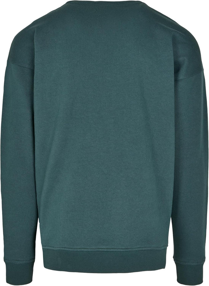 Urban Classics Herren Sweat Crewneck M Grosse Grössen Bottlegreen, M Grosse Grössen Bottlegreen