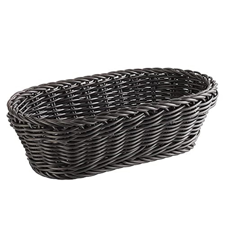 APS Baguette Korb, oval "PROFI LINE" - Körbchen, Flechtkorb aus Polypropylen - Abmessungen: 28 x 16