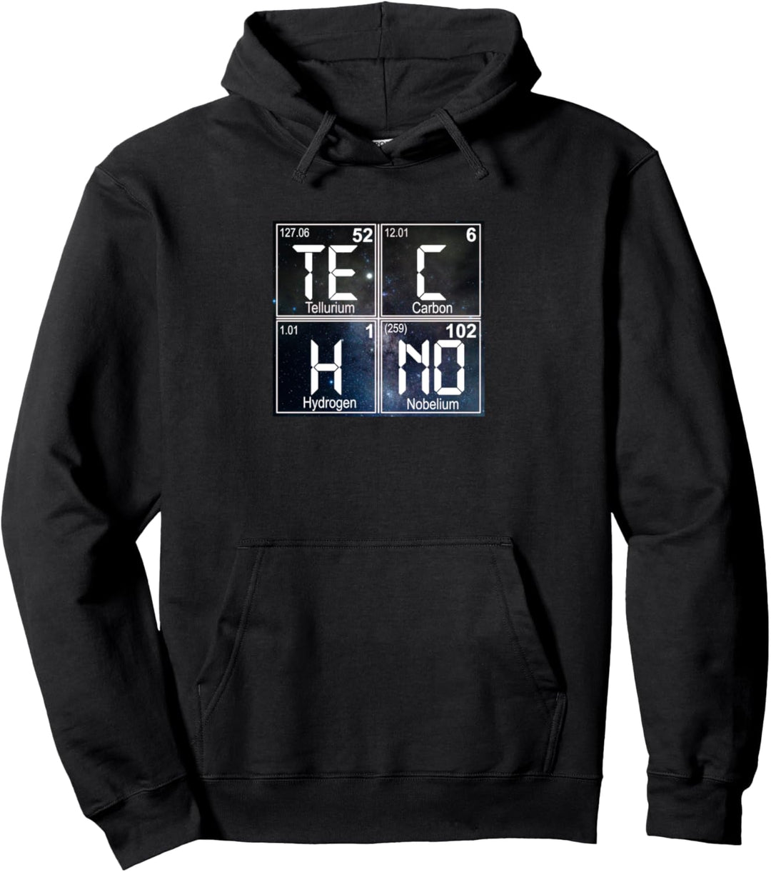 Rave EDM Trance Goa Music Festival TECHNO Herren & Damen Pullover Hoodie