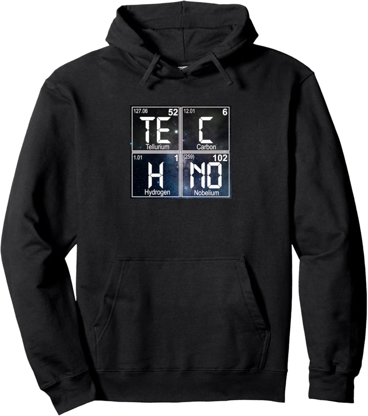 Rave EDM Trance Goa Music Festival TECHNO Herren & Damen Pullover Hoodie